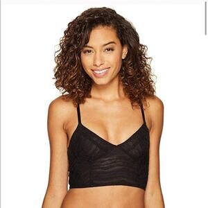 Free people stretch lace cami bralette bra